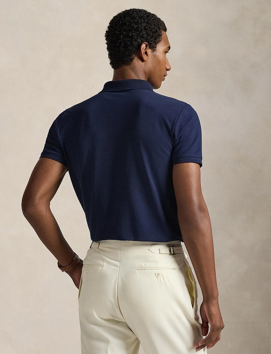 Polo Ralph Lauren - STRETCH MESH-SSL-PSH - polo marškinėliai trumpomis rankovėmis - refined navy/c173 - 3