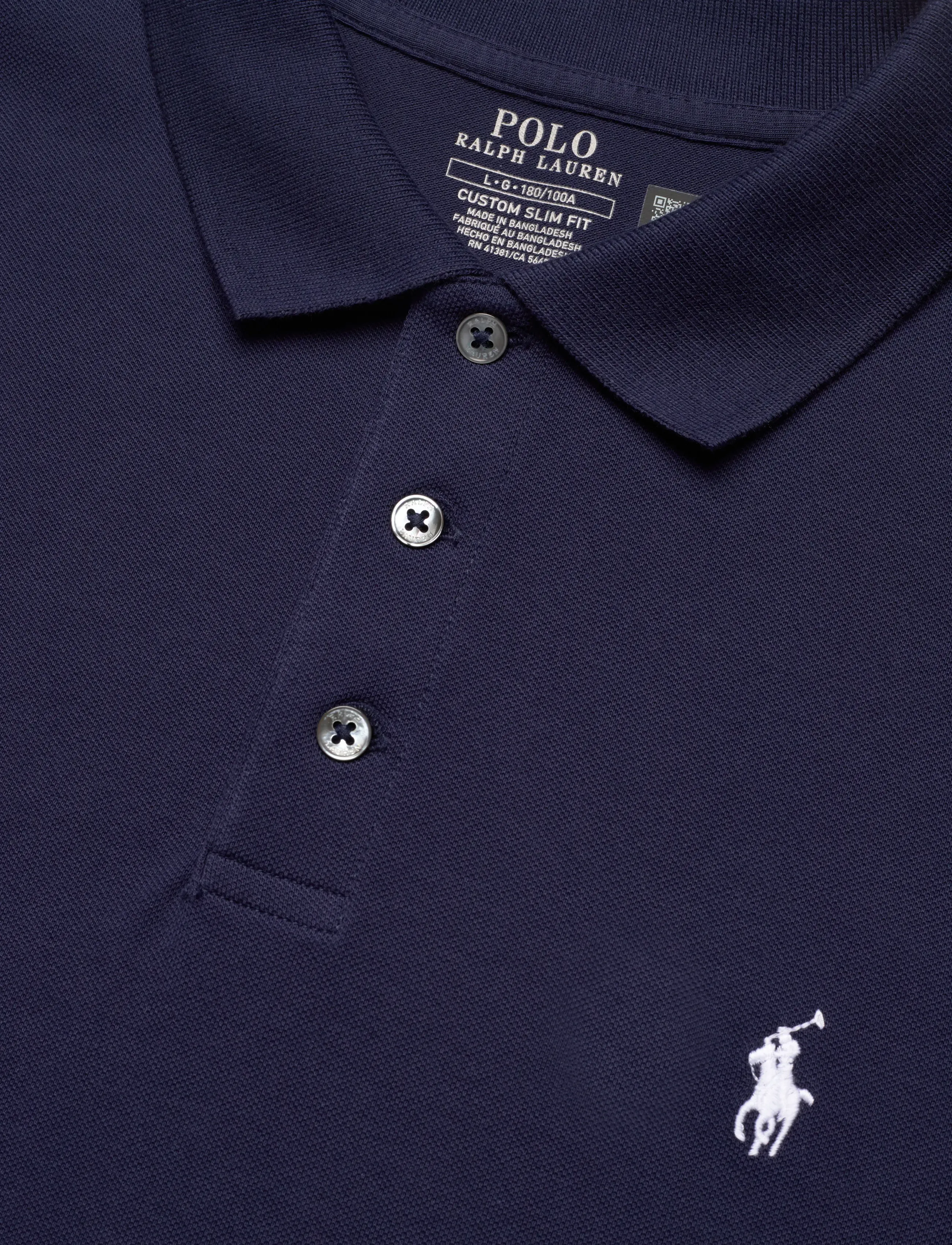 Polo Ralph Lauren - STRETCH MESH-SSL-PSH - kortærmede poloer - refined navy/c173 - 2