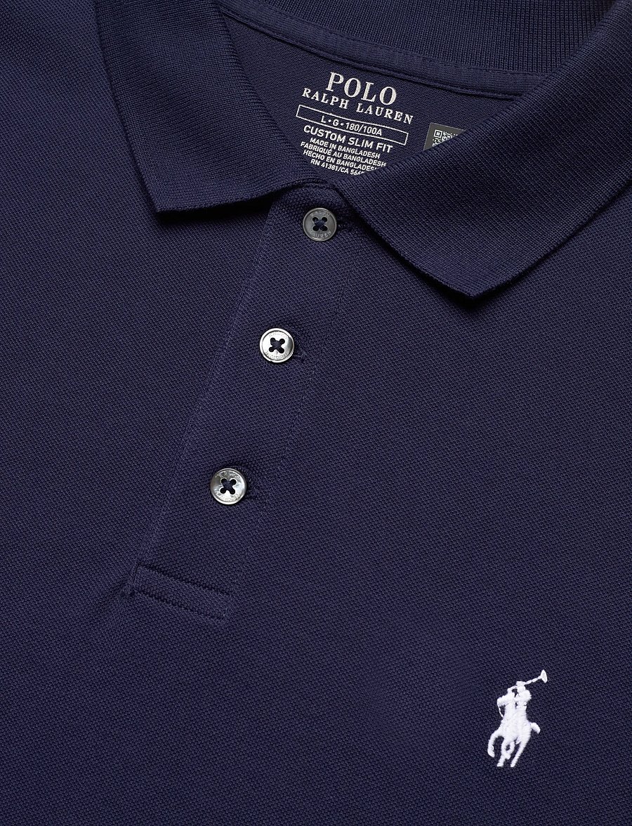 Polo Ralph Lauren - STRETCH MESH-SSL-PSH - lühikeste varrukatega polod - refined navy/c173 - 2