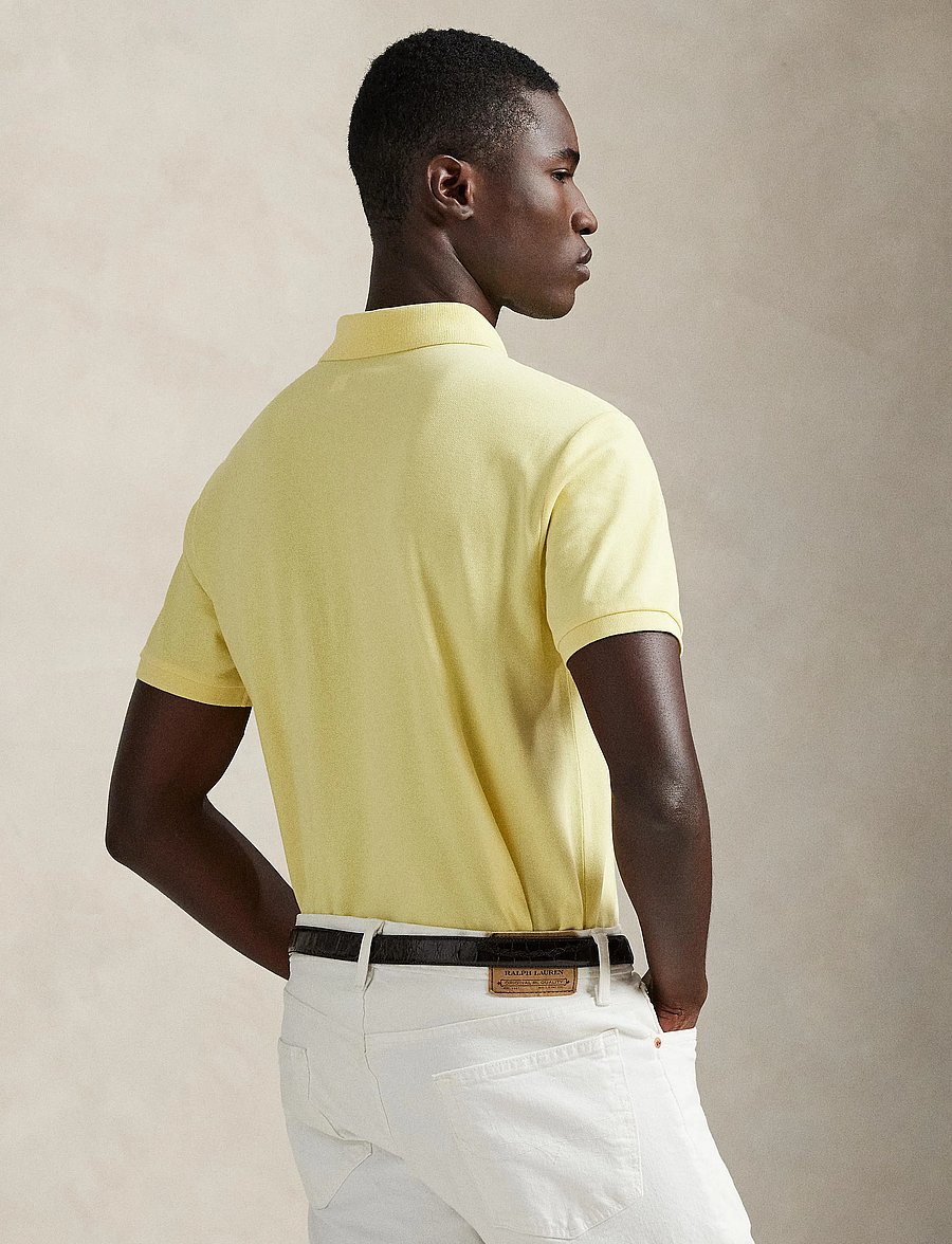 Polo Ralph Lauren - STRETCH MESH-SSL-PSH - lühikeste varrukatega polod - wicket yellow/c75 - 3
