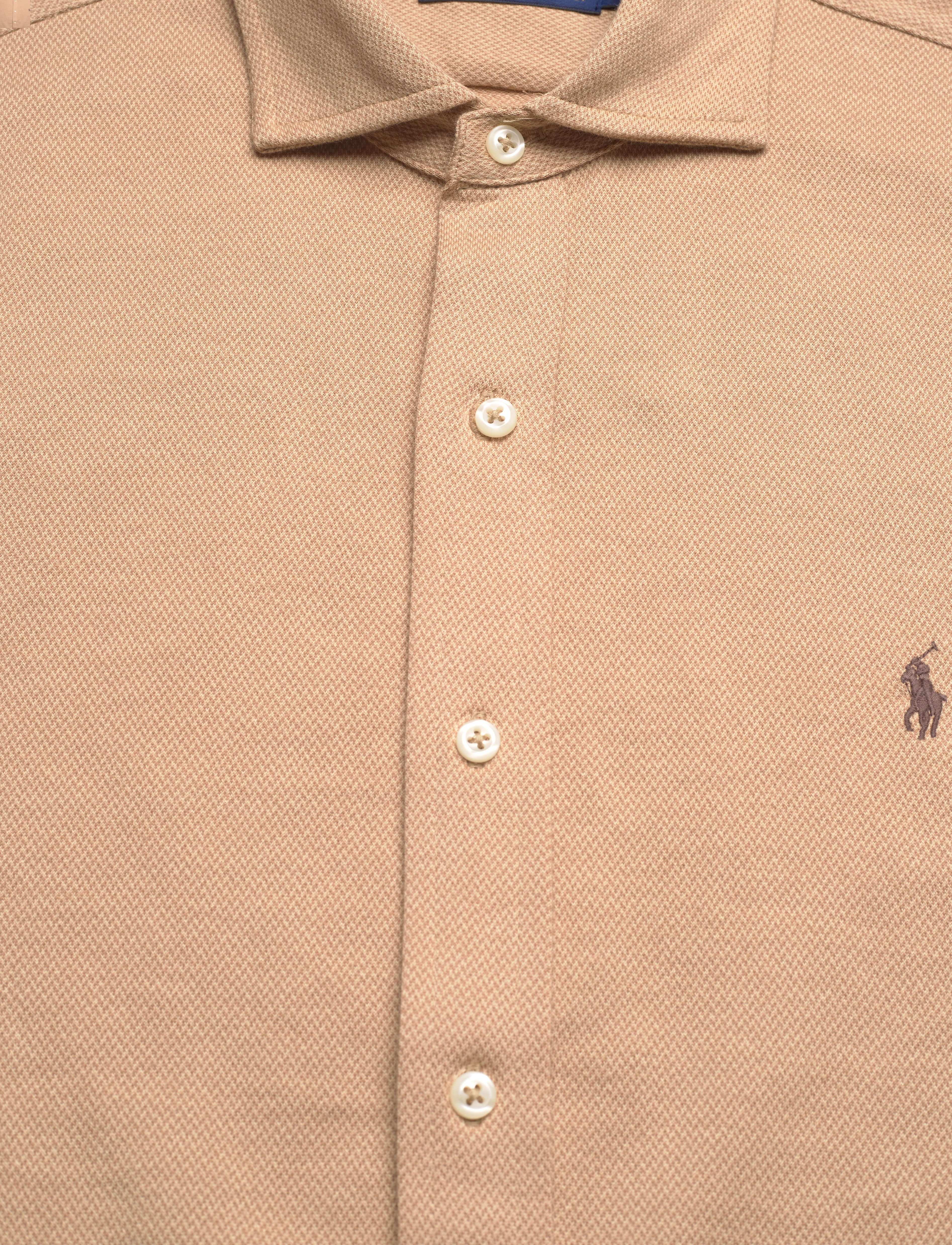 Polo Ralph Lauren - 55/2 JERSEY-LSL-SPS - dark beige/sand d - 3