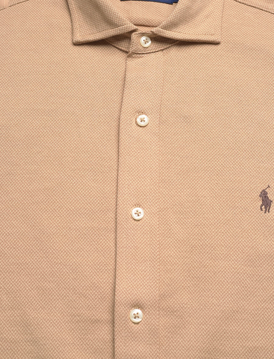Polo Ralph Lauren - 55/2 JERSEY-LSL-SPS - dark beige/sand d - 3