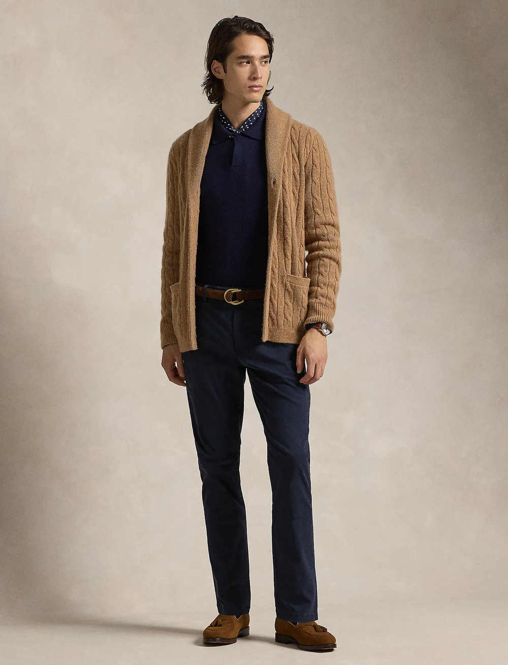 Polo Ralph Lauren - Jarrett Stretch Slim Fit Sateen Pant - chinos - aviator navy - 0