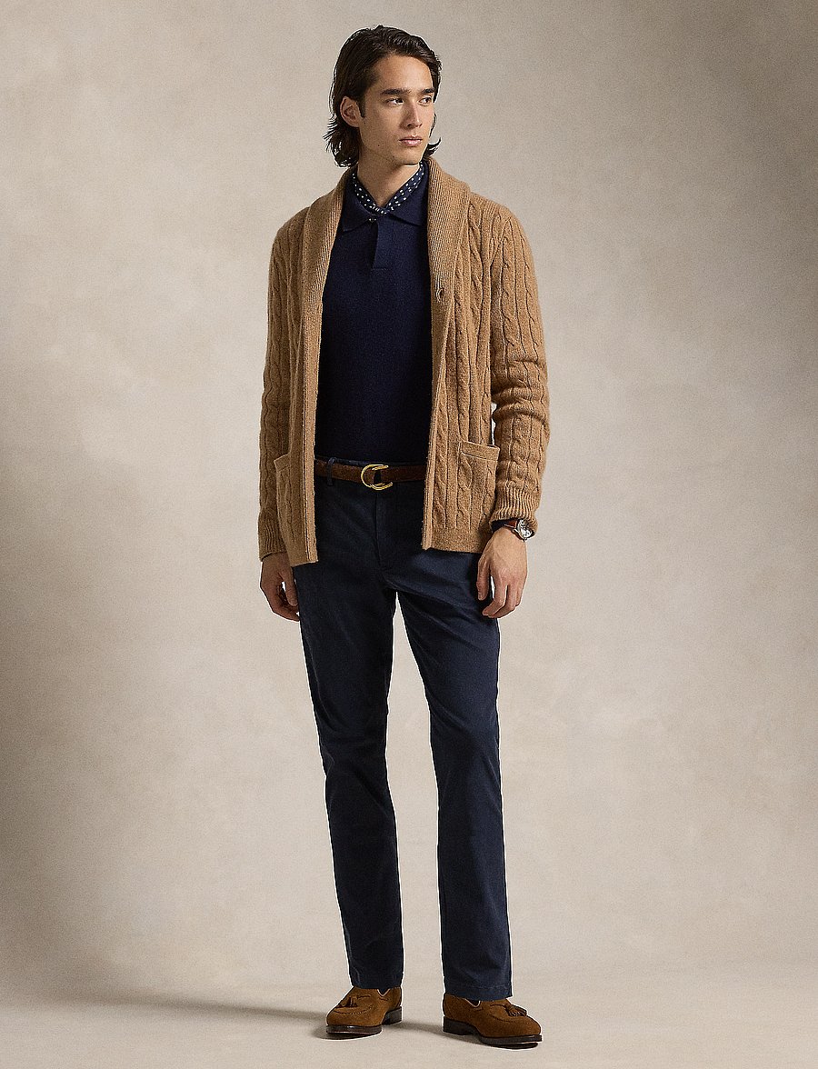 Polo Ralph Lauren - Jarrett Stretch Slim Fit Sateen Pant - pantalons chino - aviator navy - 0
