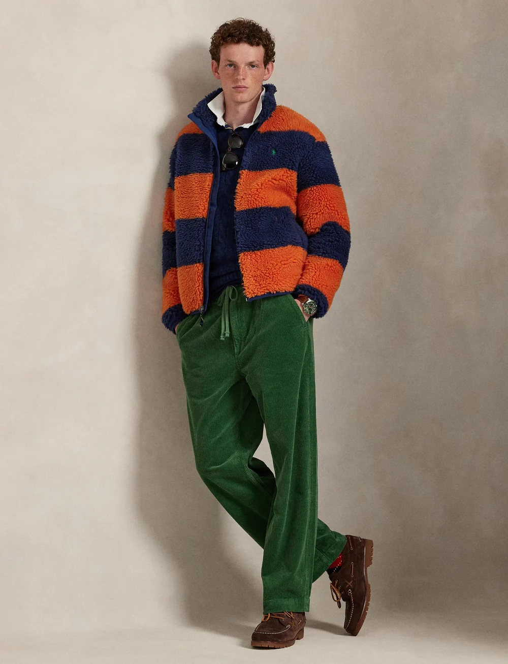 Polo Ralph Lauren - Polo Prepster Corduroy Easy Pant - casual - meadow green - 3