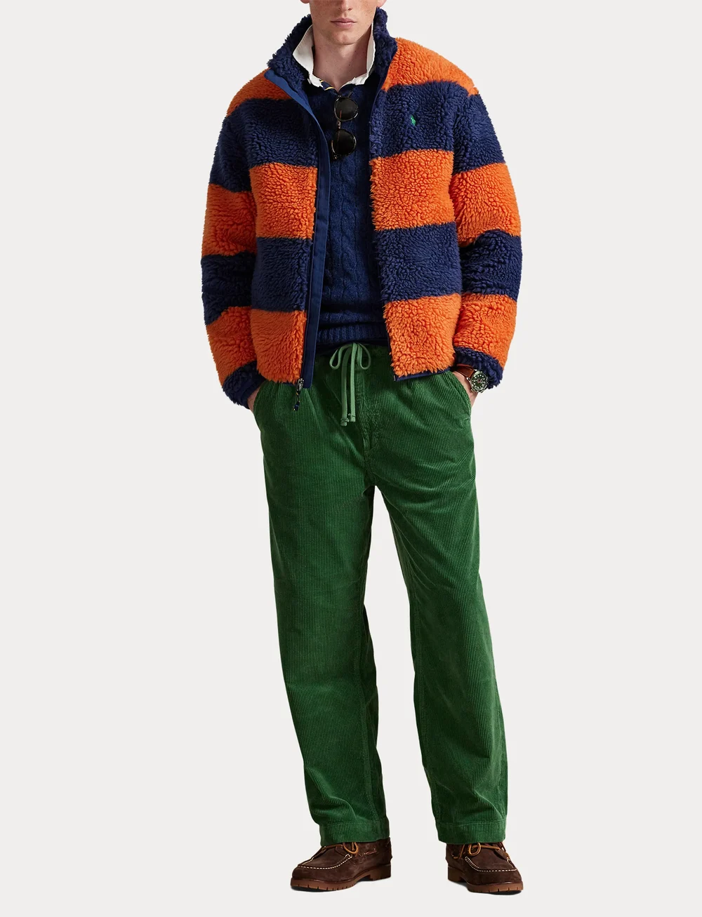 Polo Ralph Lauren - Polo Prepster Corduroy Easy Pant - casual - meadow green - 4