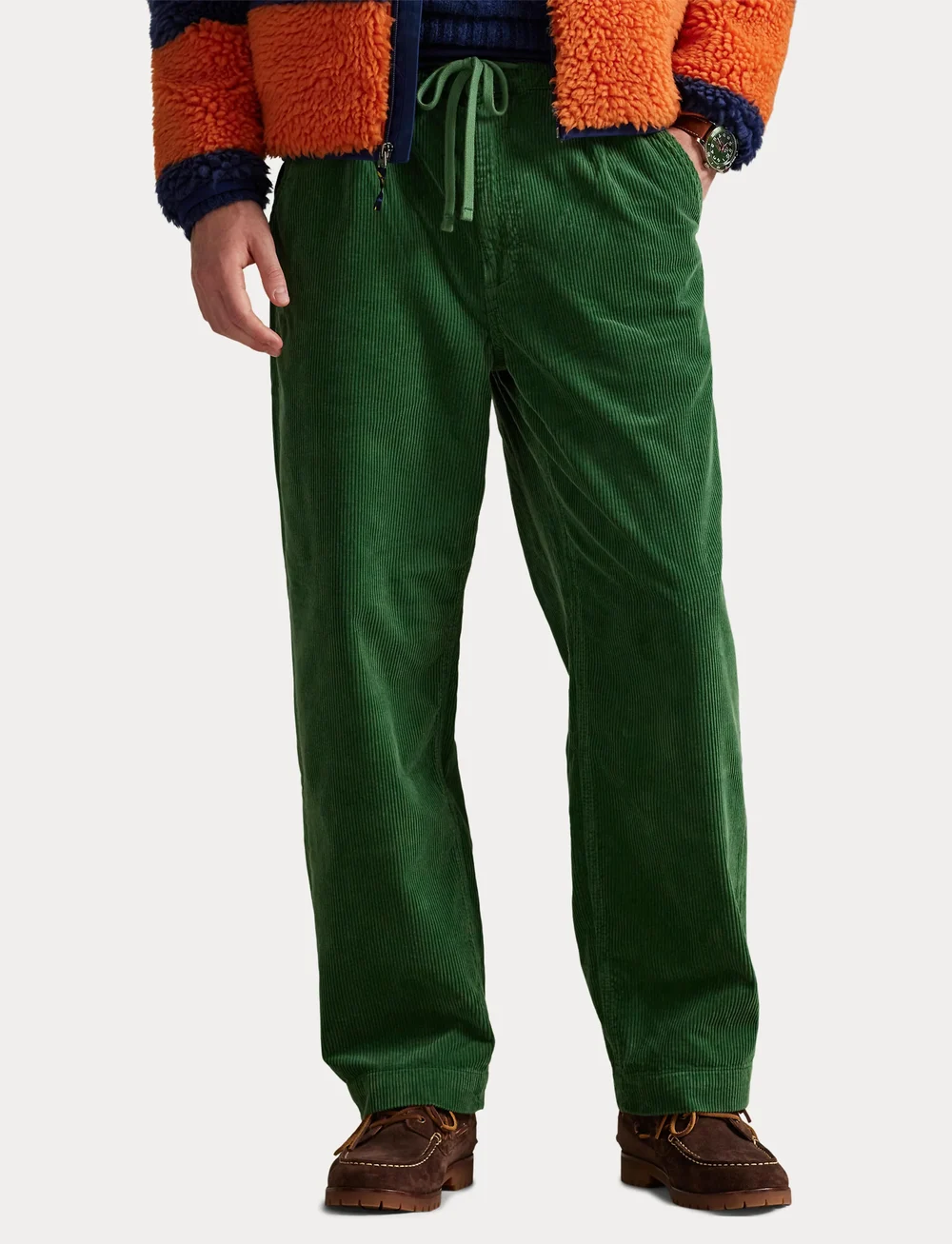 Polo Ralph Lauren - Polo Prepster Corduroy Easy Pant - casual - meadow green - 5