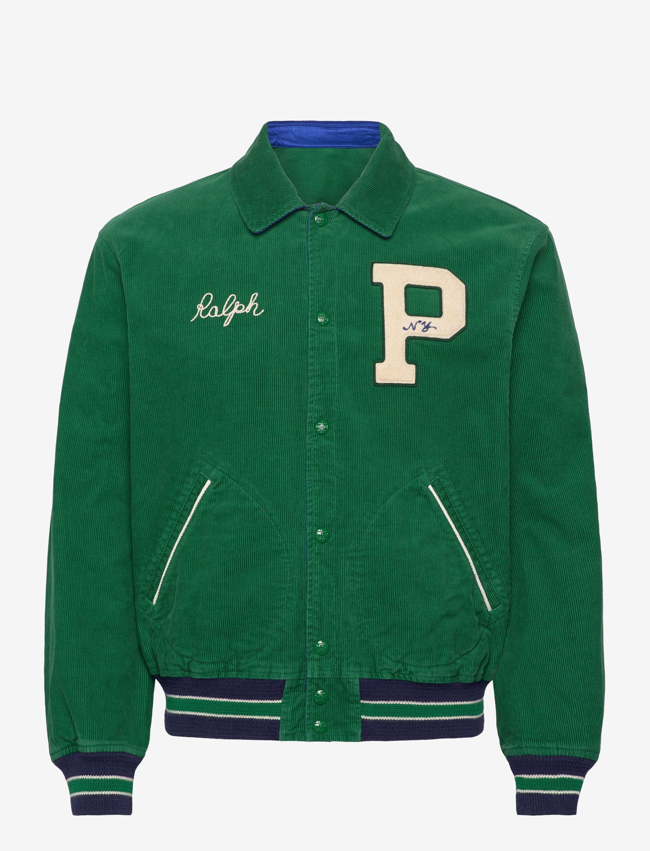 Polo Ralph Lauren Reversible Letterman Jacket 816 Kaufen Sie  Varsity-Jacke von Polo Ralph Lauren online unter Schnelle  Lieferung und
