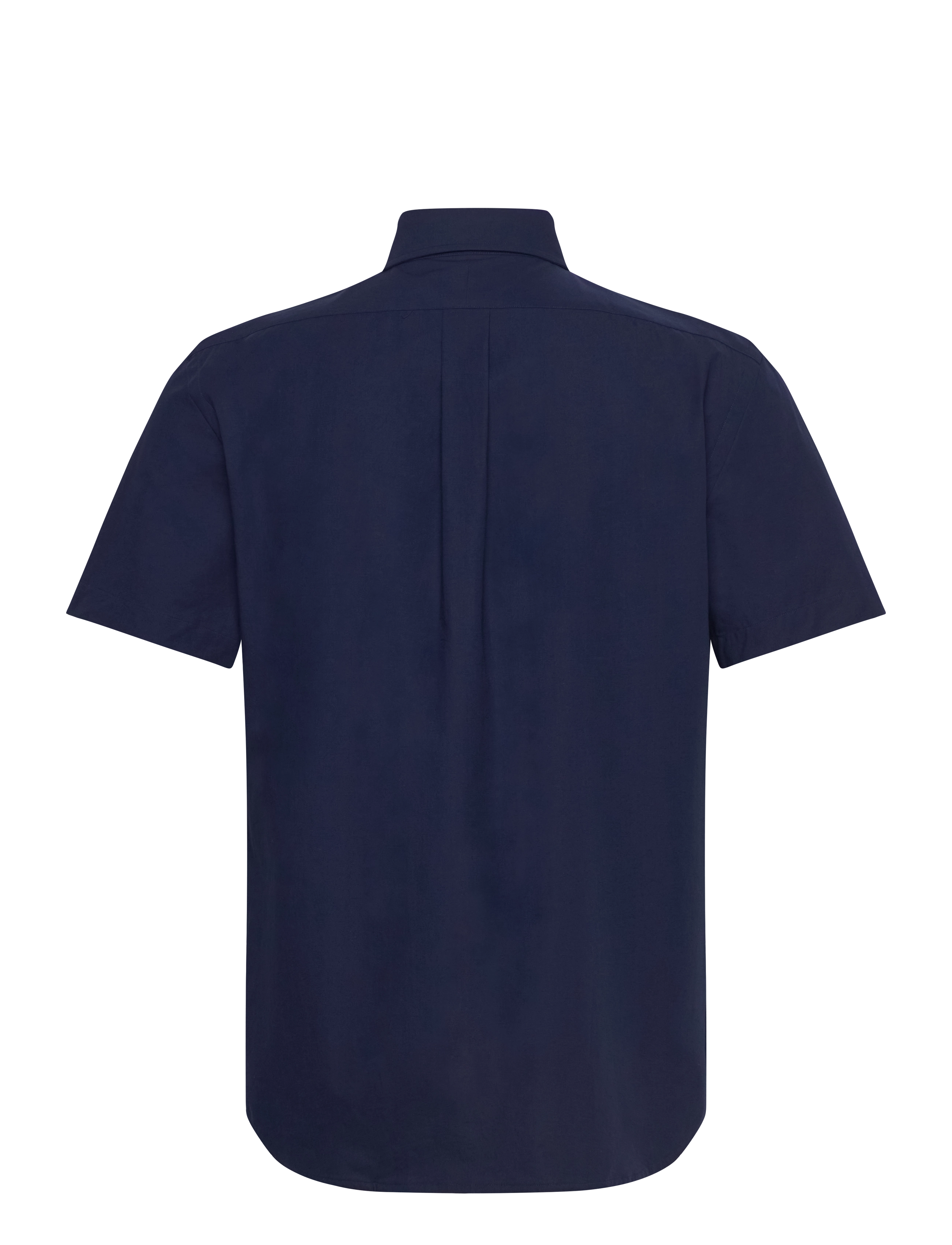 Polo Ralph Lauren - Custom Fit Stretch Poplin Shirt - lühikeste varrukatega särgid - newport navy - 1