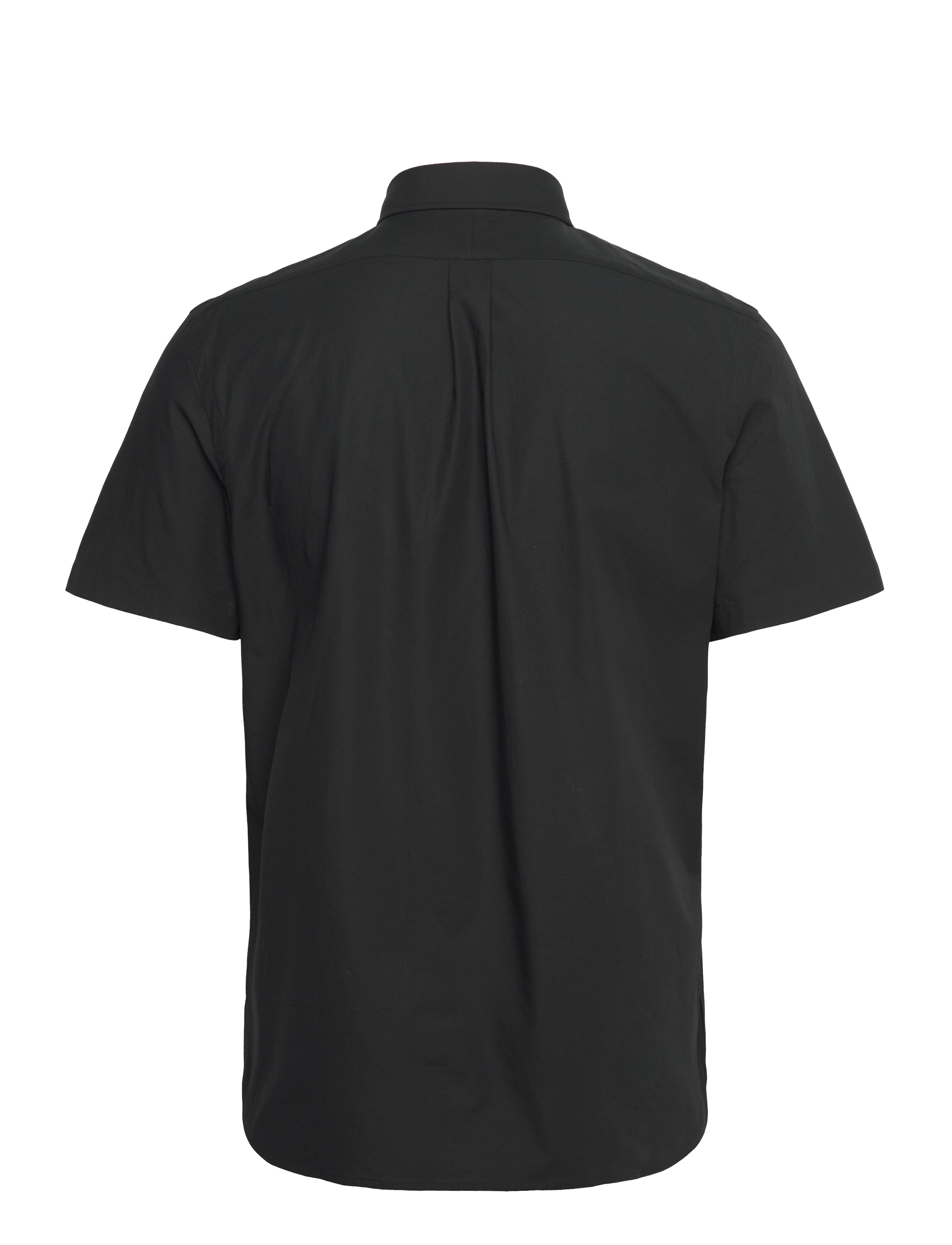 Polo Ralph Lauren - Custom Fit Stretch Poplin Shirt - kortærmede skjorter - polo black - 1