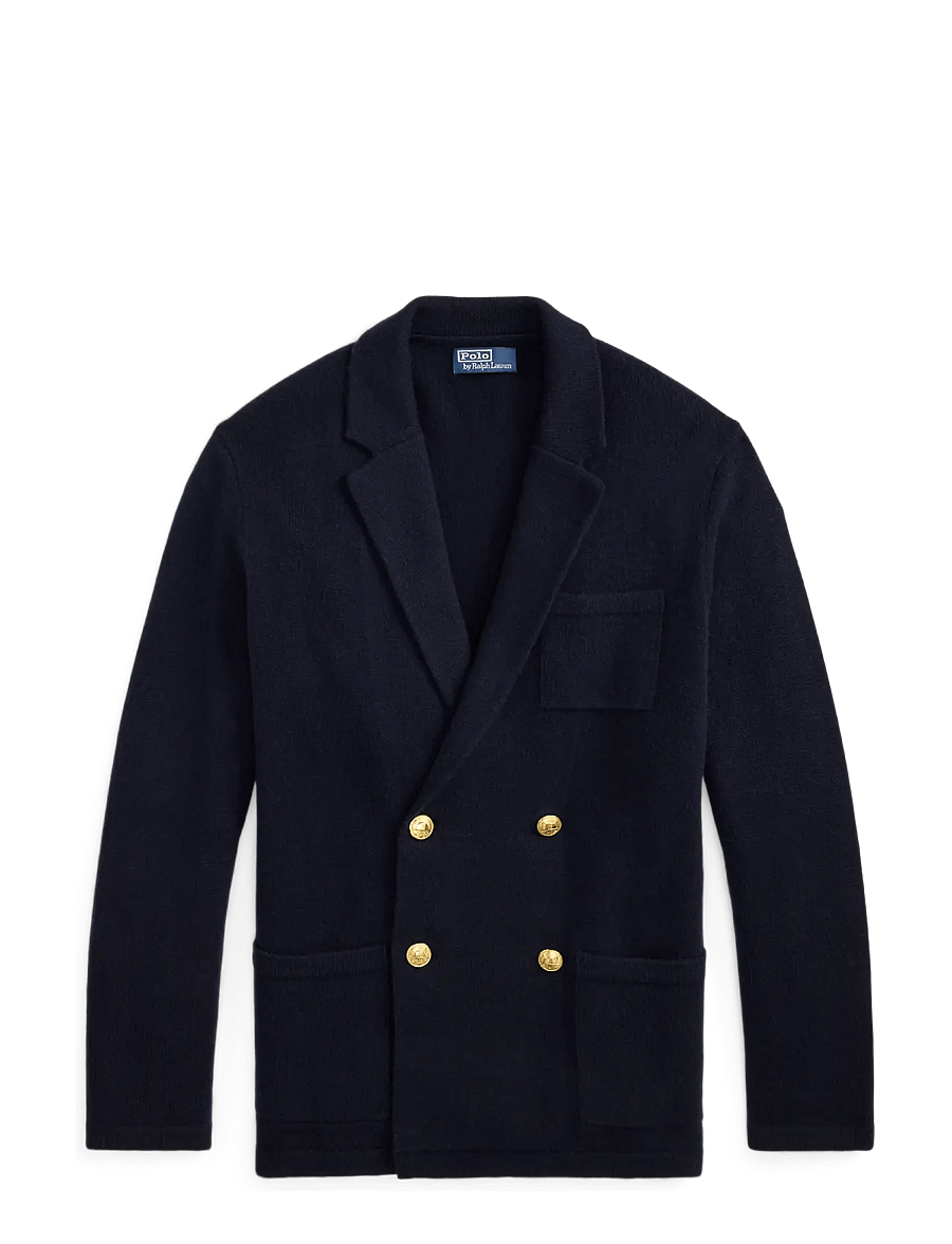 Polo Ralph Lauren - Cashmere Blazer Cardigan - cardigans - aviator navy - 2