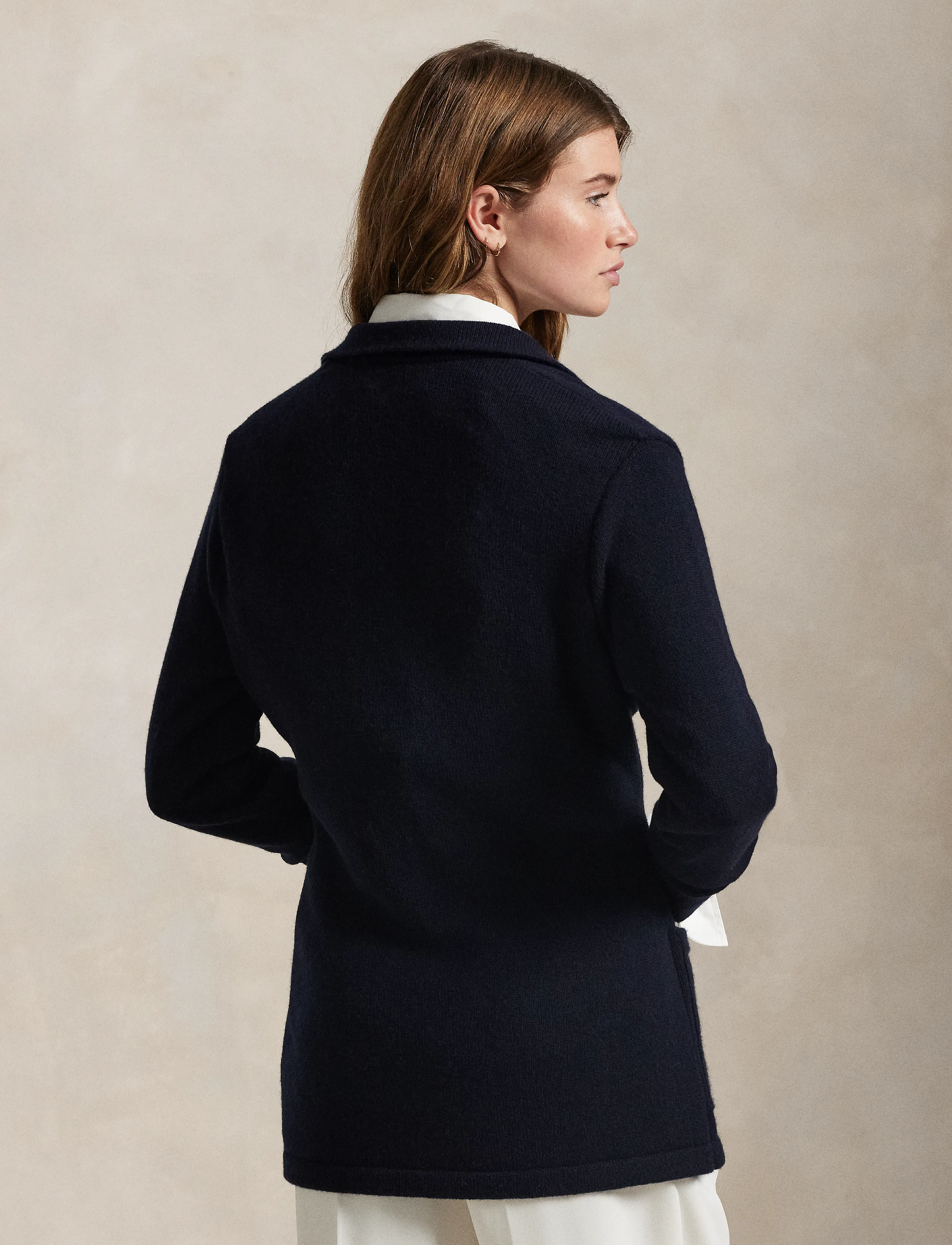 Polo Ralph Lauren Cashmere Blazer Cardigan herr – bild 5