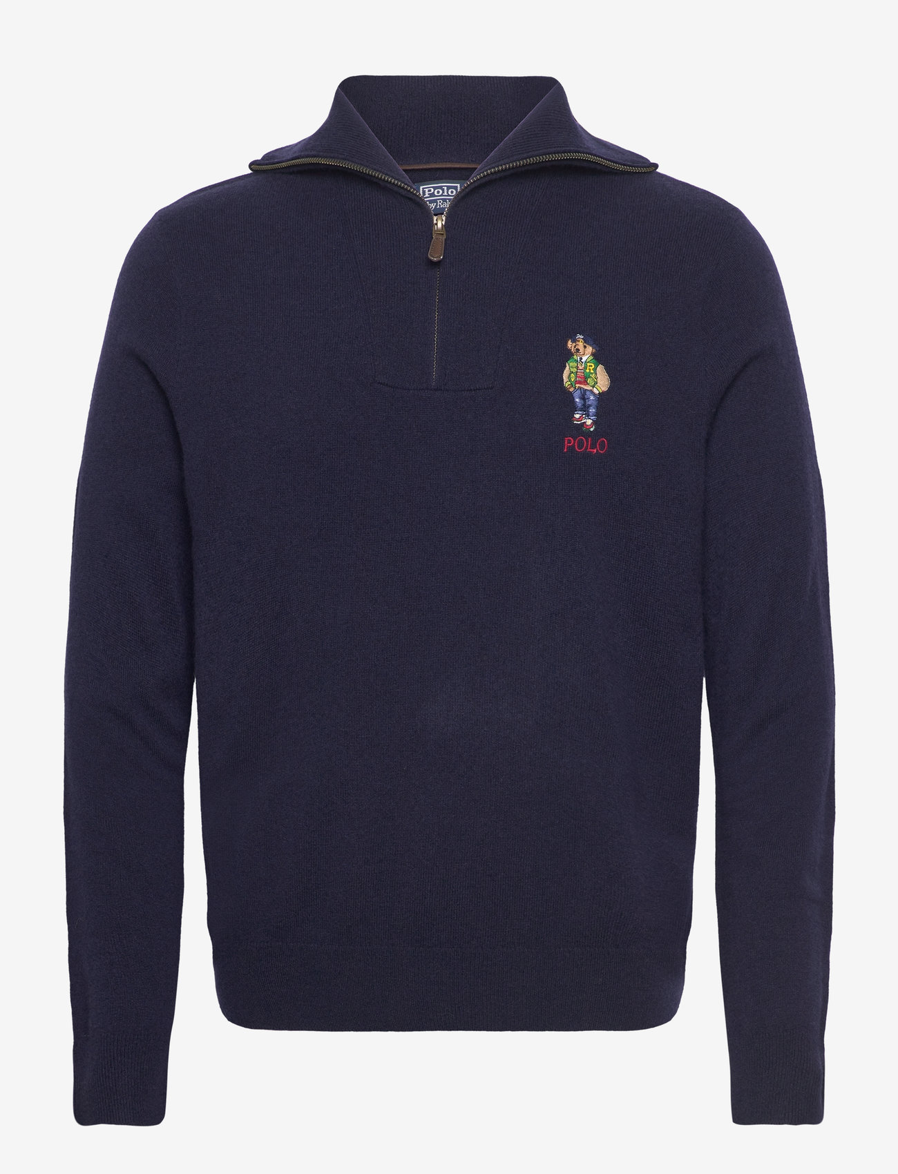 Polo Ralph Lauren Polo Bear Wool Quarter-zip Sweater