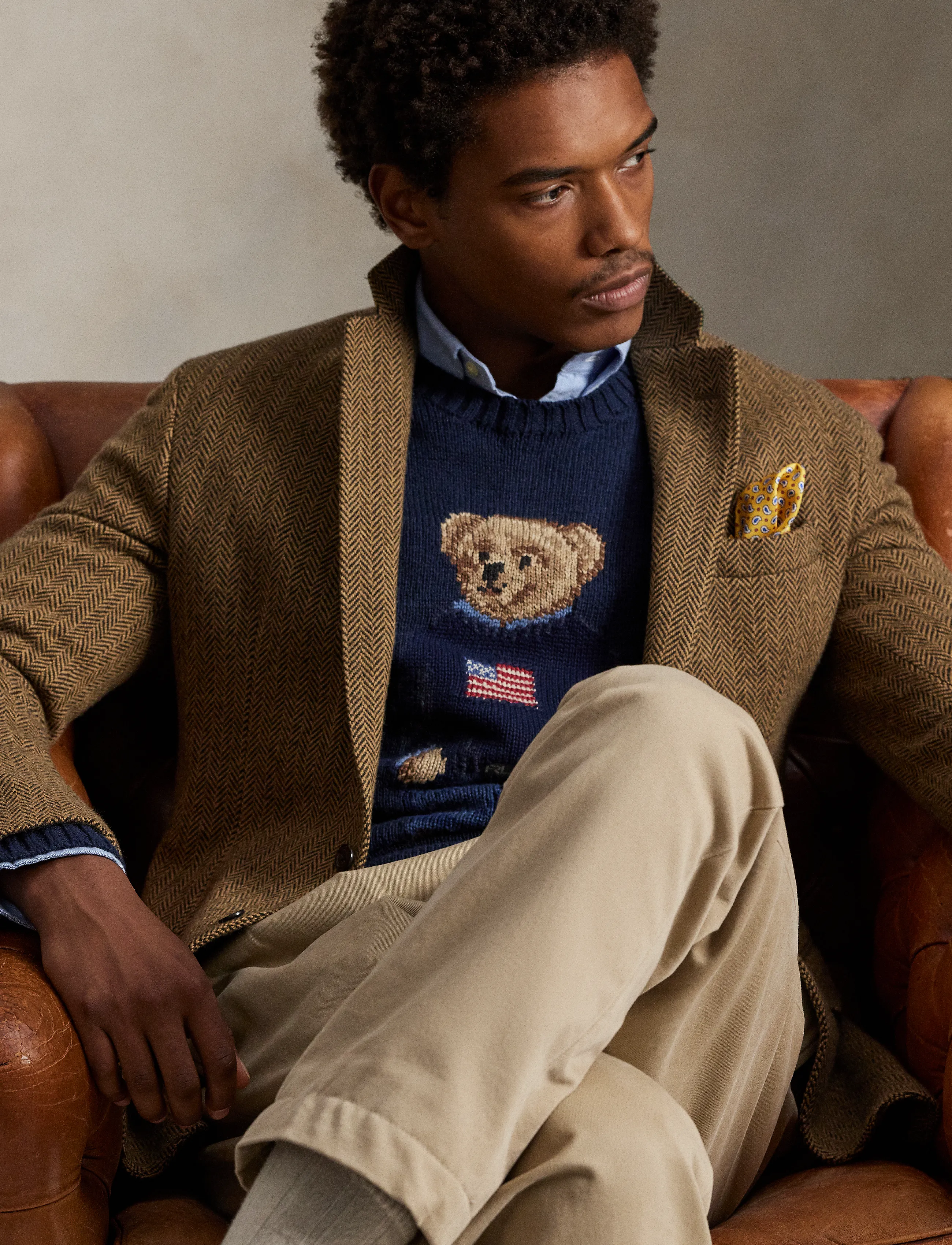 Polo Ralph Lauren - Polo Bear Sweater - rundhals - bear navy - 3
