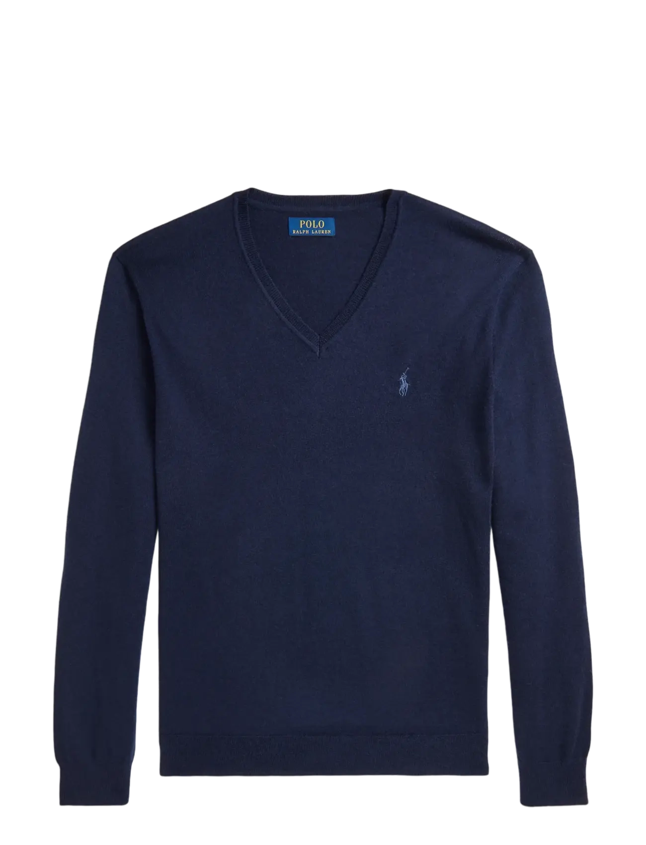 Polo Ralph Lauren - Slim Fit Washable Wool V-Neck Sweater - v-ausschnitt - hunter navy - 2