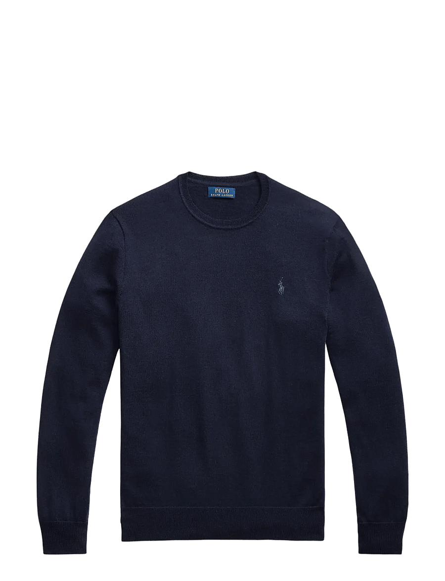 Polo Ralph Lauren - Slim Fit Washable Wool Crewneck Sweater - rundhals - hunter navy - 2