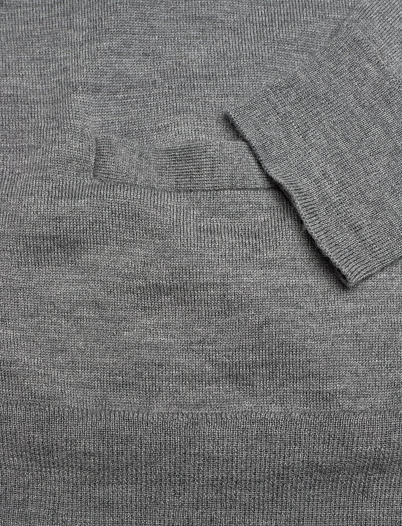 Polo Ralph Lauren - Slim Fit Washable Wool V-Neck Cardigan - koftor - fawn grey heather - 3