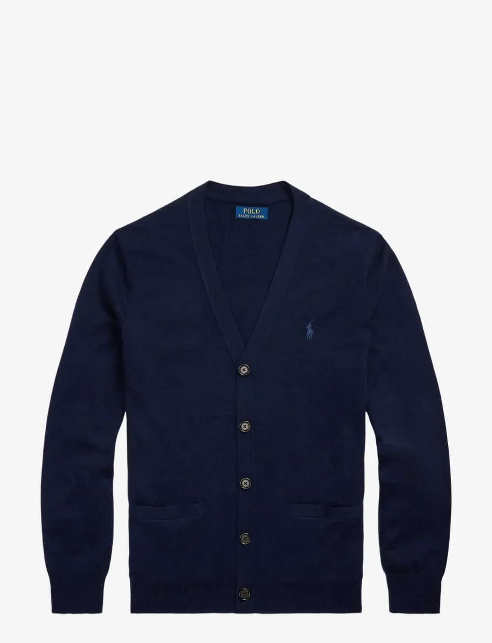 Polo Ralph Lauren - 2/30 MERINO WL RWS-LSL-CRD - koftor - hunter navy - 1