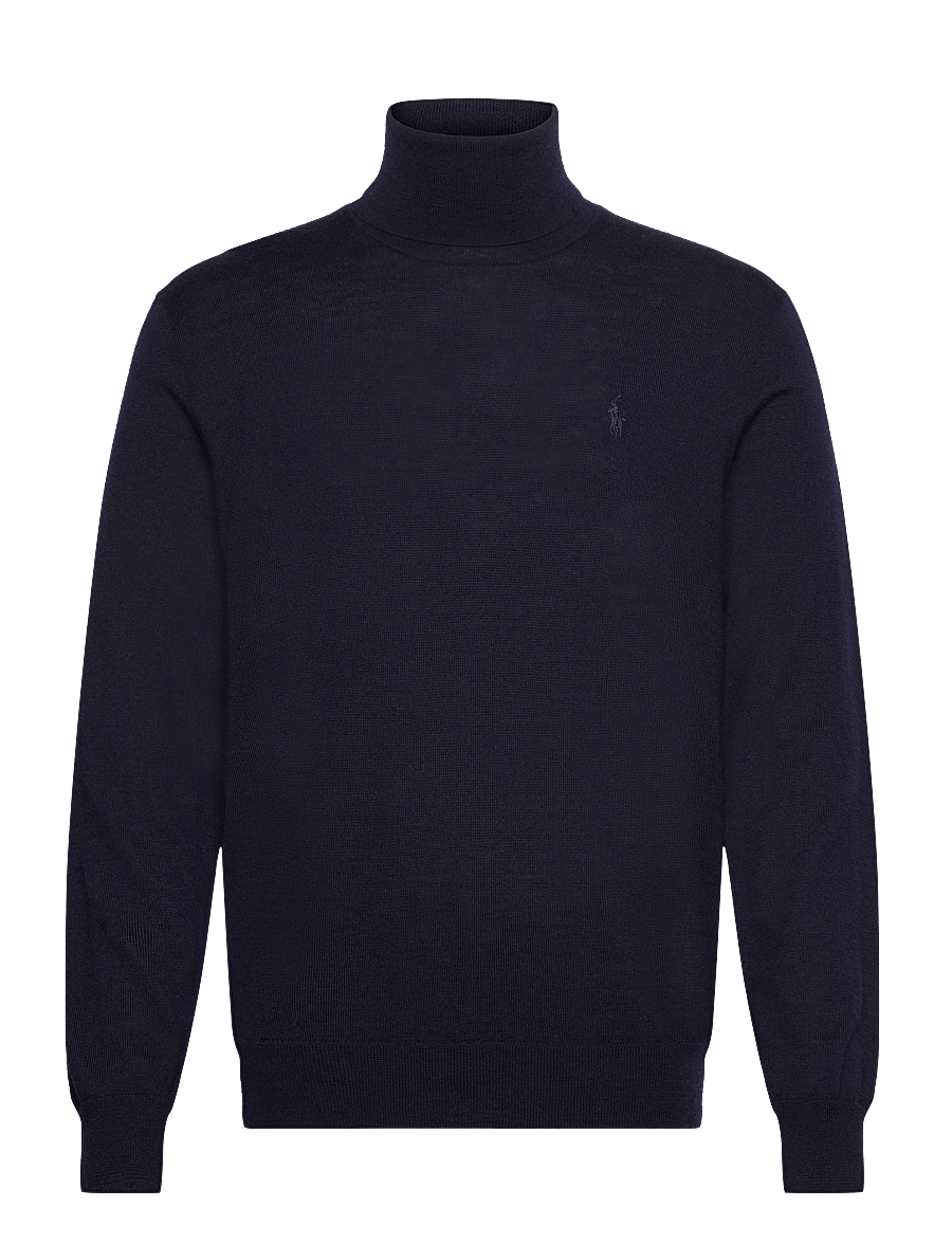 Polo Ralph Lauren - Washable Wool Turtleneck Sweater - rollkragenpullover - hunter navy - 1