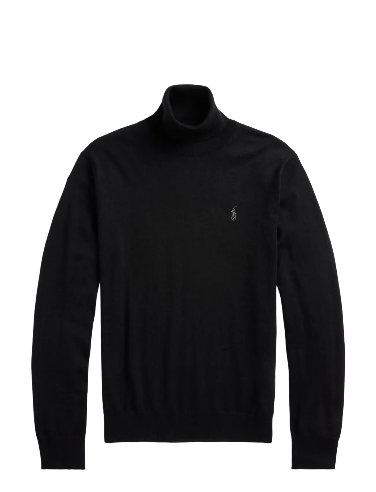 Polo Ralph Lauren 2/30 MERINO WL RWS-LSL-PLO - Col roulé - POLO BLACK / black