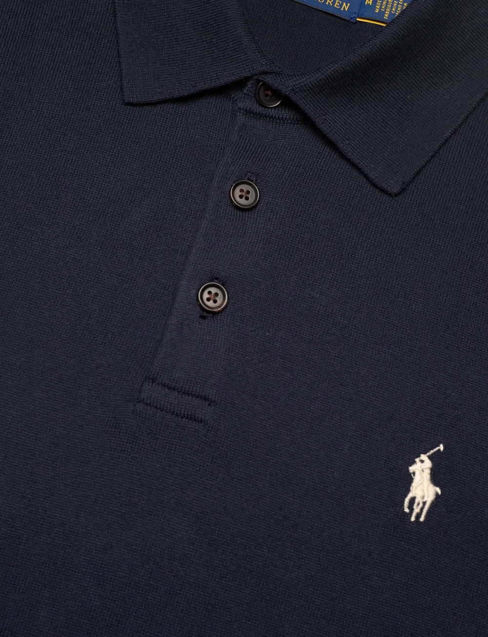 Polo Ralph Lauren - 32/2 COTTON-SSL-PLO - gestrickte polohemden - hunter navy - 2