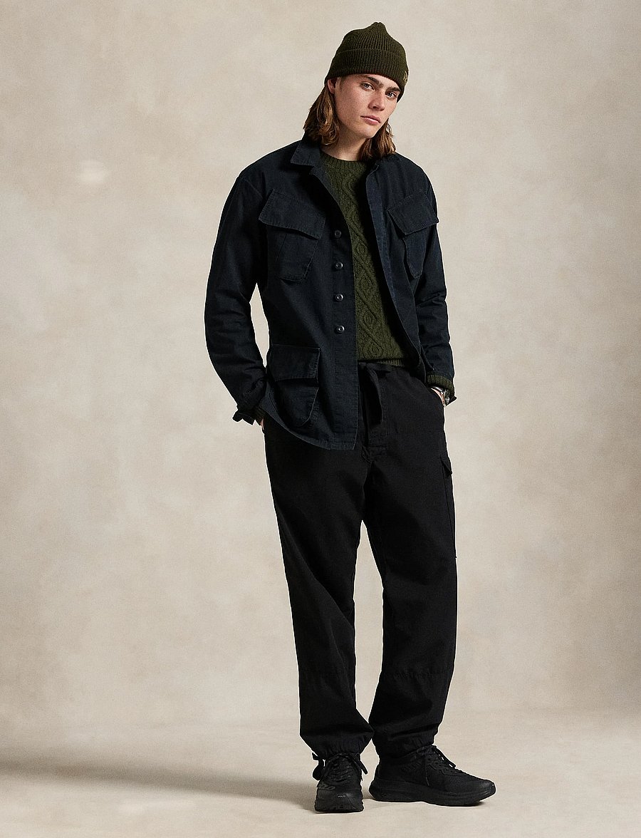 Polo Ralph Lauren - Ripstop Utility Overshirt - polo black - 0