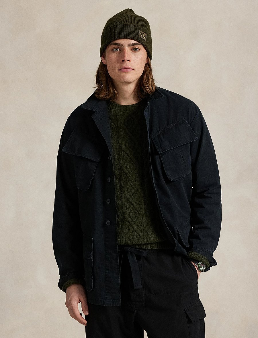 Polo Ralph Lauren - Ripstop Utility Overshirt - polo black - 3