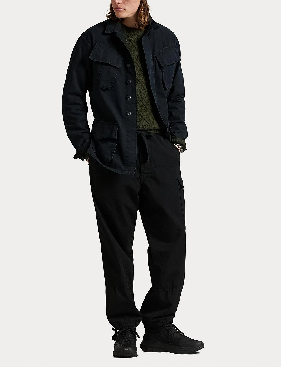 Polo Ralph Lauren - Ripstop Utility Overshirt - polo black - 4