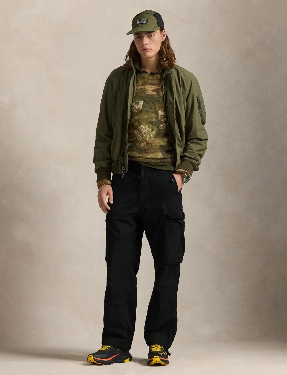Polo Ralph Lauren - The Big Cargo - cargo pants - polo black - 3