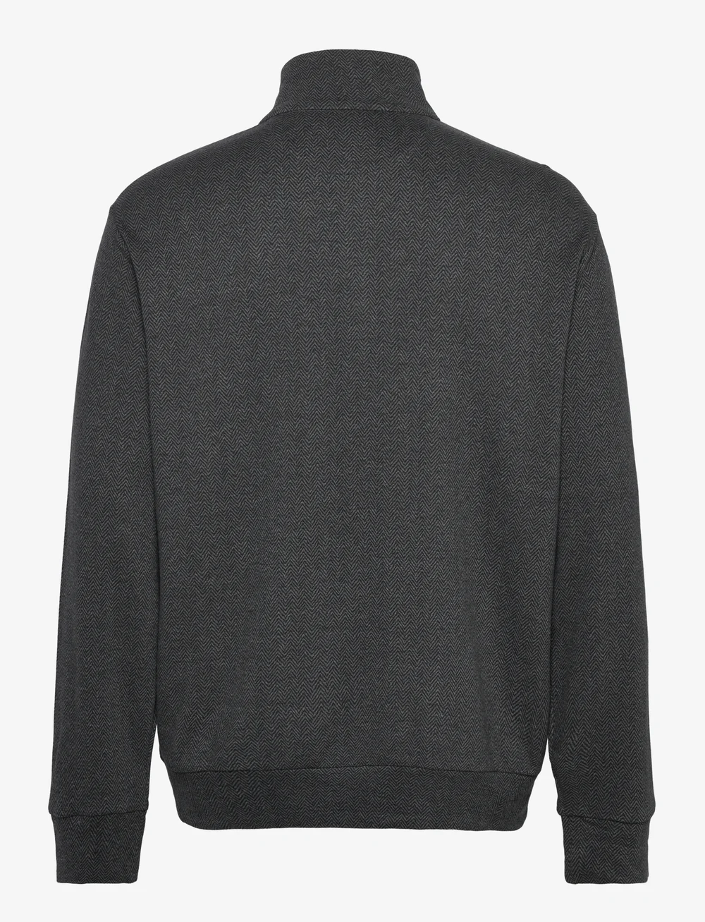Ralph lauren half zip jumper black sales