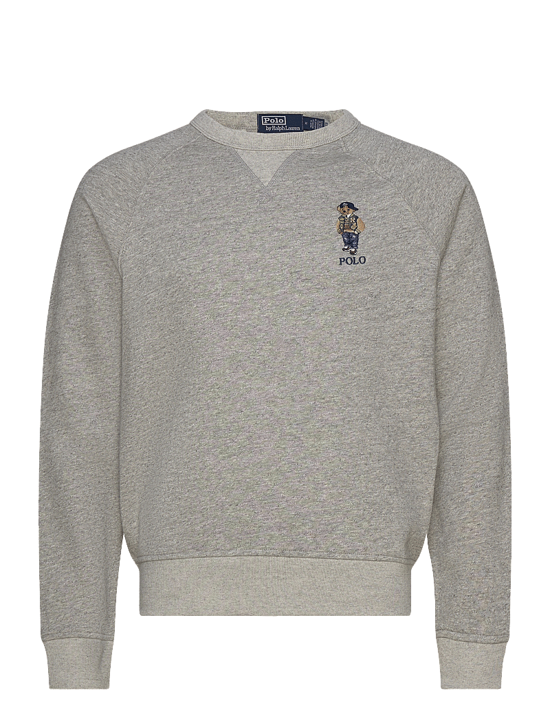 Fleece Crew Ralph Lauren Crew Neck Sweatshirt Grey Polo Ralph