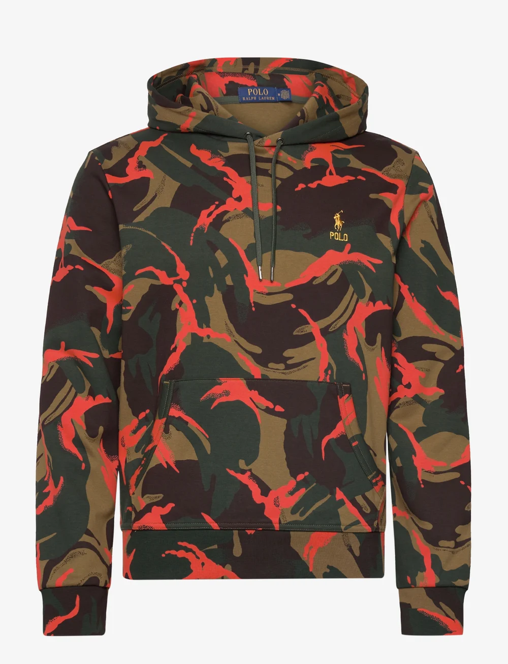 Polo Ralph Lauren Camo Double knit Fleece Hoodie Hoodies Boozt