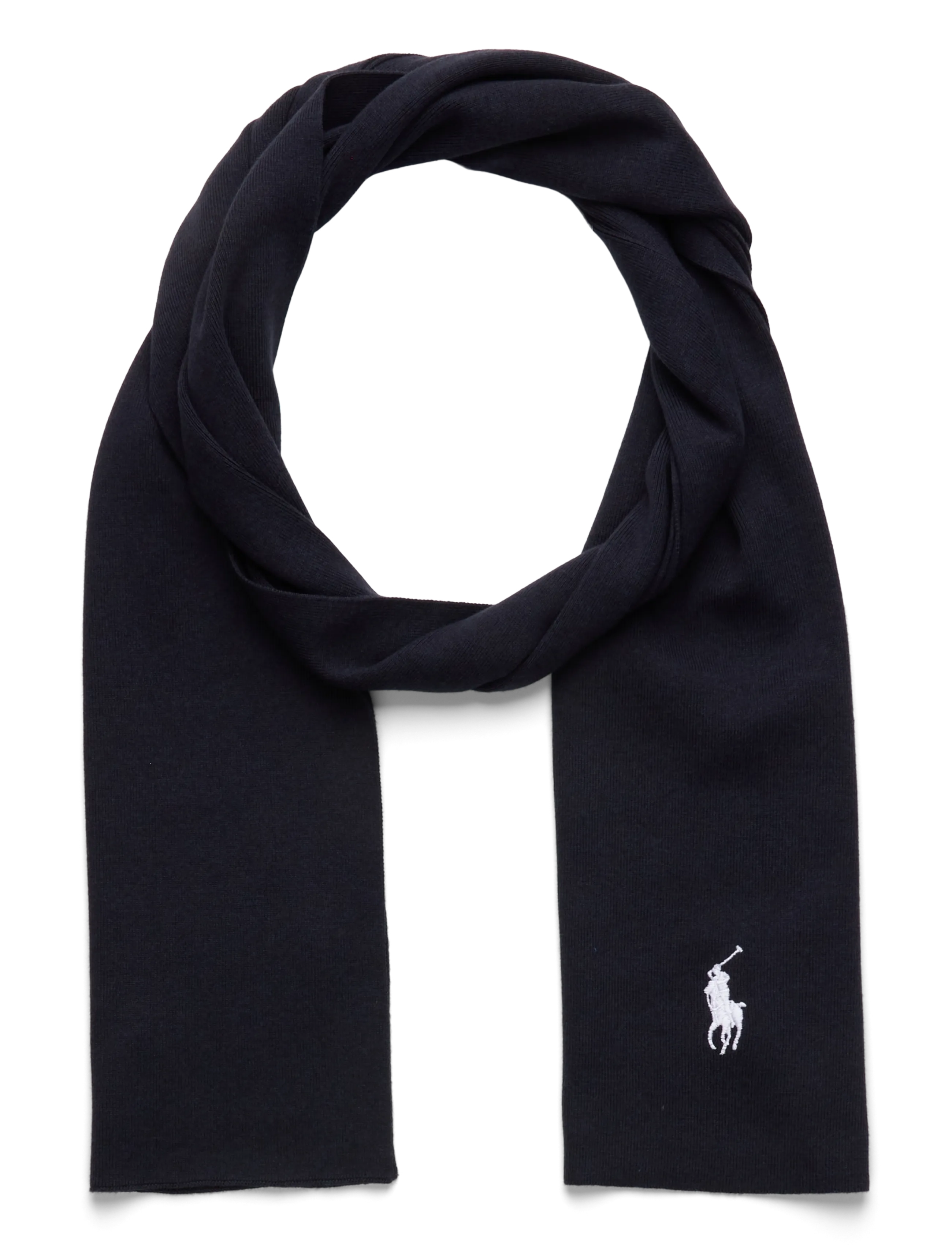 Polo Ralph Lauren - Rib-Knit Cotton Beanie & Scarf Gift Set - achetez selon l'occasion - navy heather - 2