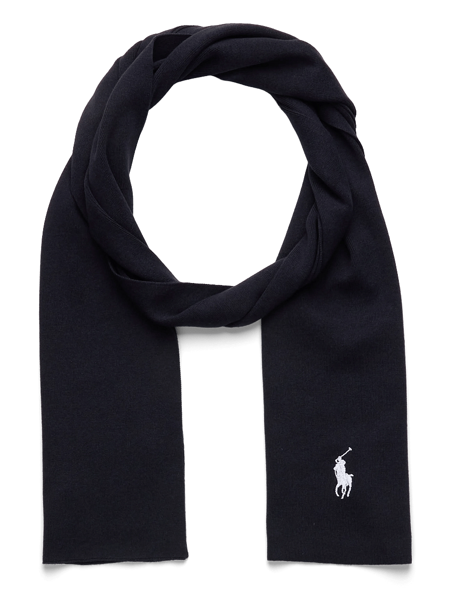 Polo Ralph Lauren - Rib-Knit Cotton Beanie & Scarf Gift Set - achetez selon l'occasion - navy heather - 2