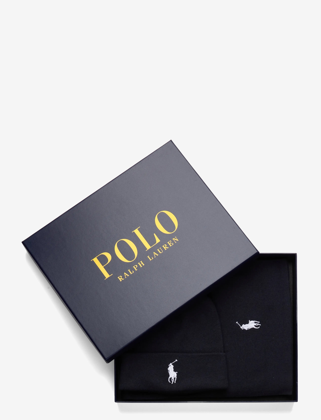 Polo Ralph Lauren - Rib-Knit Cotton Beanie &amp; Scarf Gift Set - nach anlass kaufen - navy heather - 3