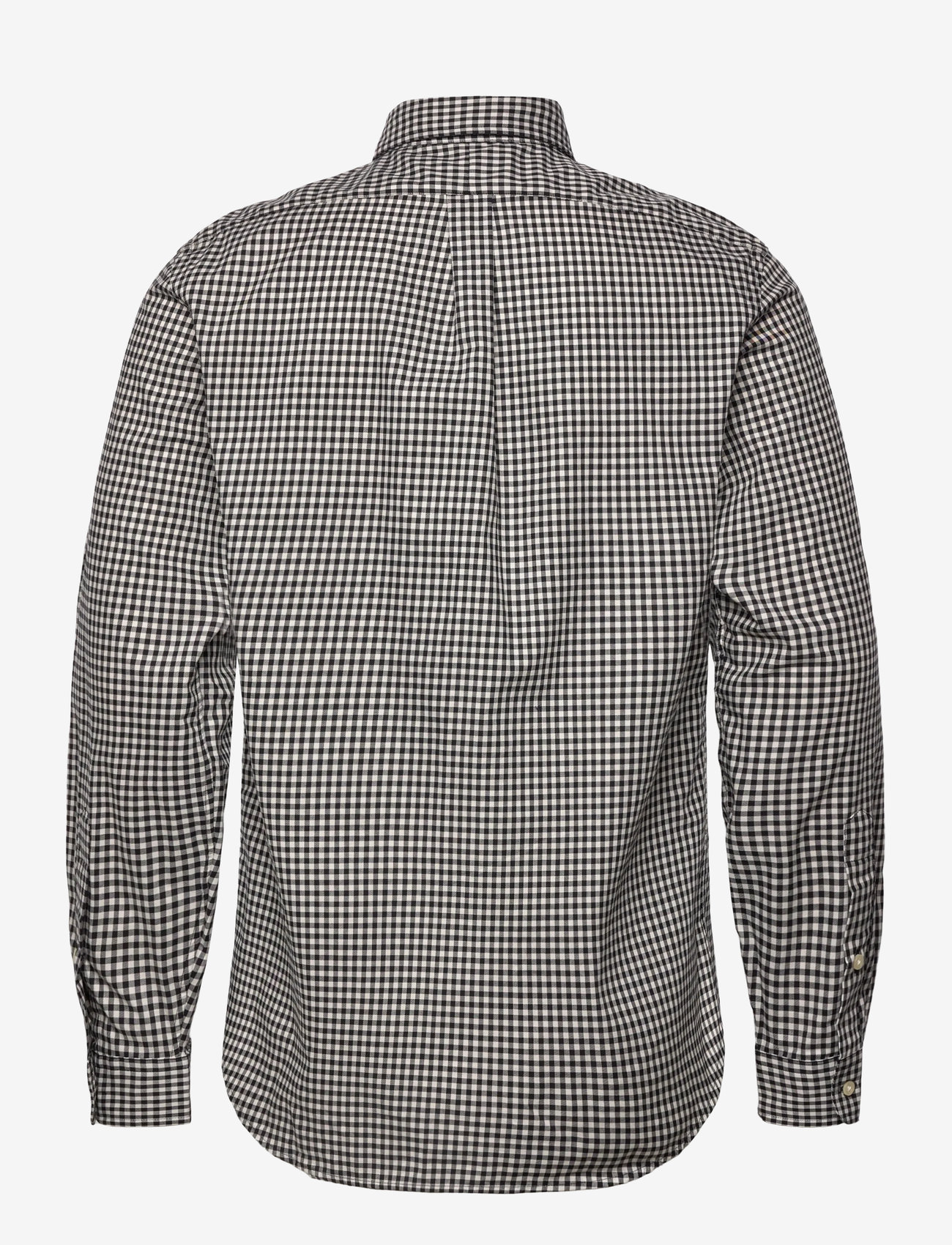 Polo Ralph Lauren - Custom Fit Plaid Twill Shirt - basic skjortor - 4192b nero/blanc - 1