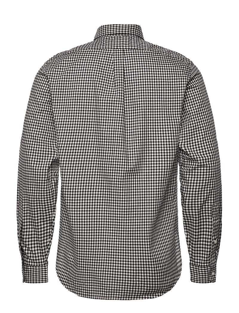 Polo Ralph Lauren - Custom Fit Plaid Twill Shirt - basic skjortor - 4192b nero/blanc - 1