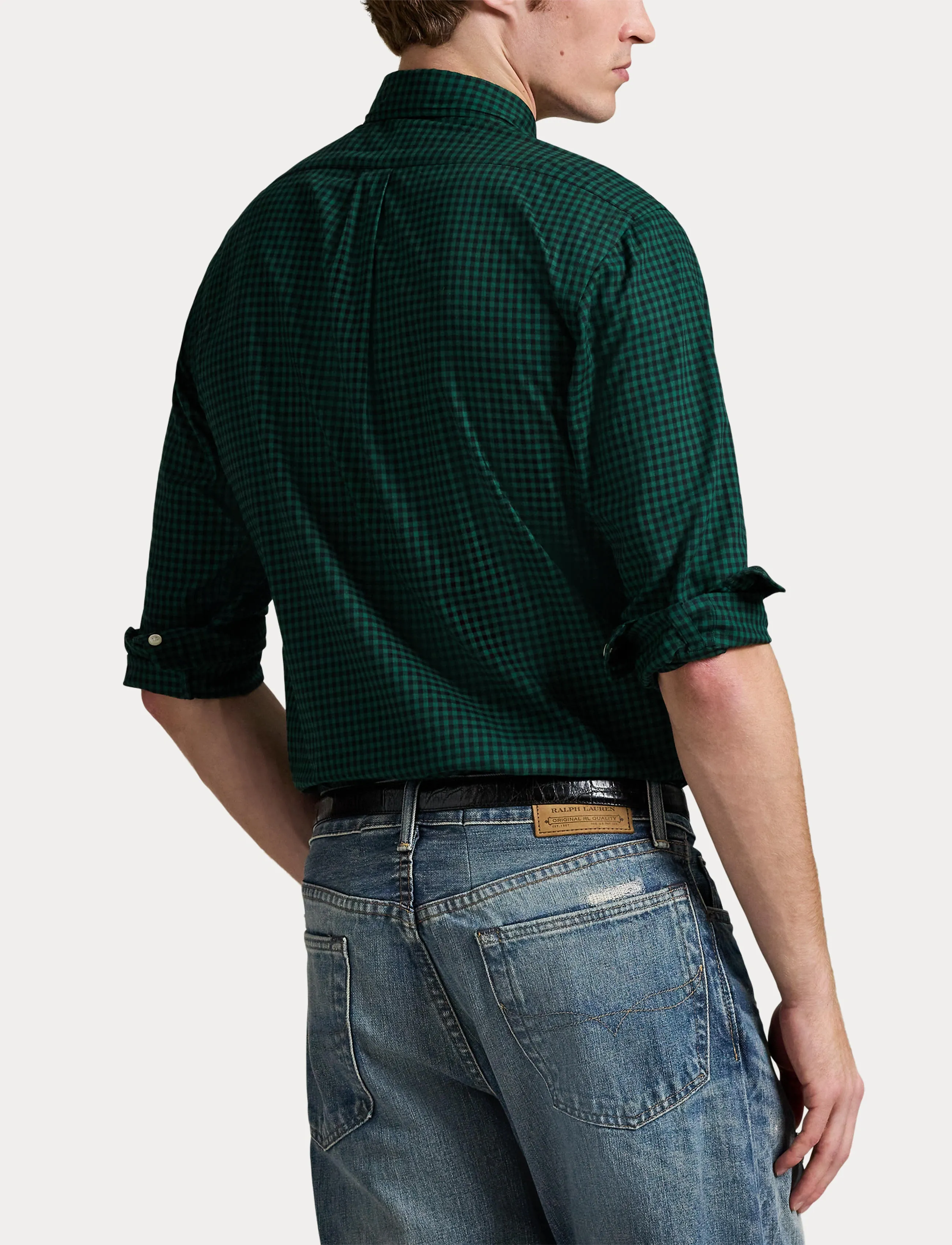 Polo Ralph Lauren Custom Fit Plaid Twill Shirt mönstrade skjortor herr – bild 7