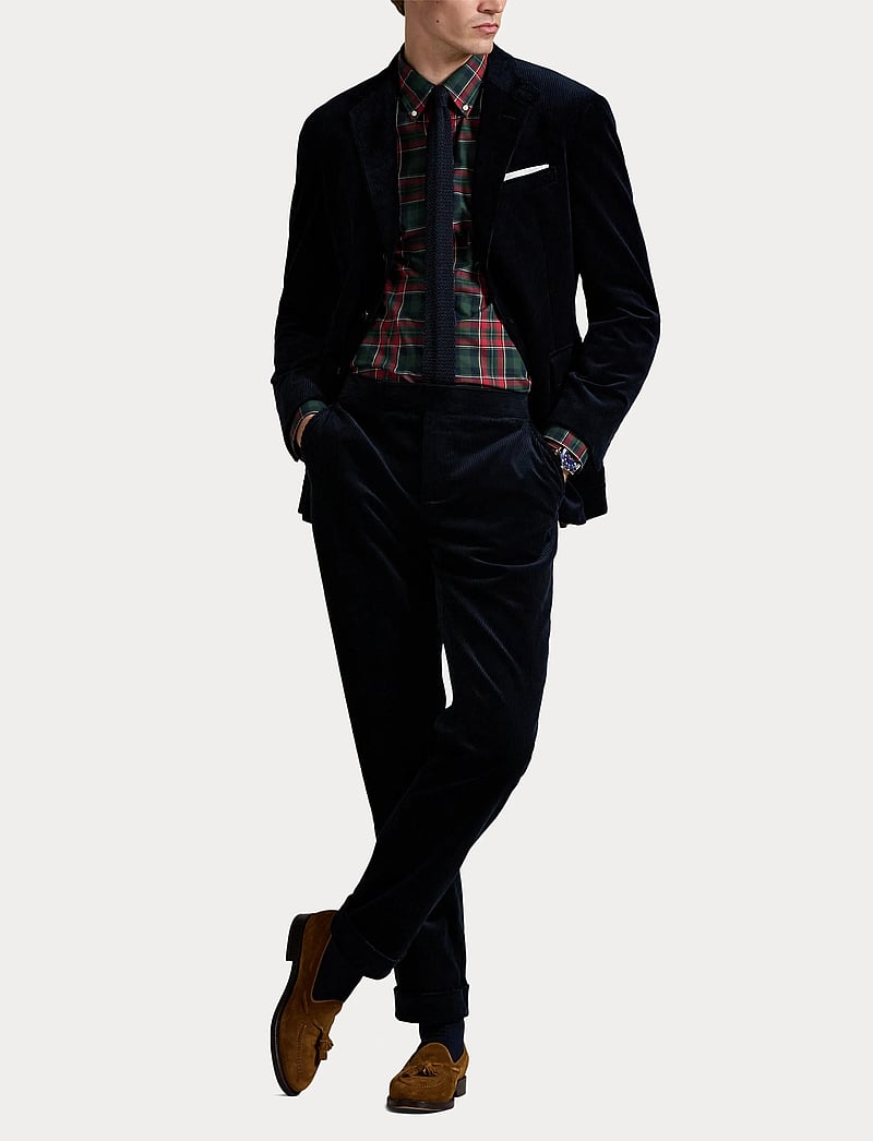 Polo Ralph Lauren - Custom Fit Plaid Twill Shirt - basic skjorter - 6982 forest red m - 4