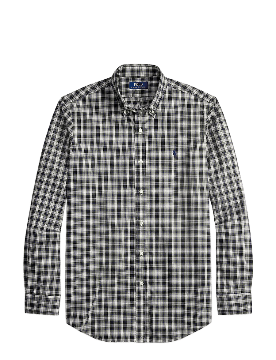 Polo Ralph Lauren - Custom Fit Plaid Twill Shirt - ruudulised särgid - 6983 blue green m - 1