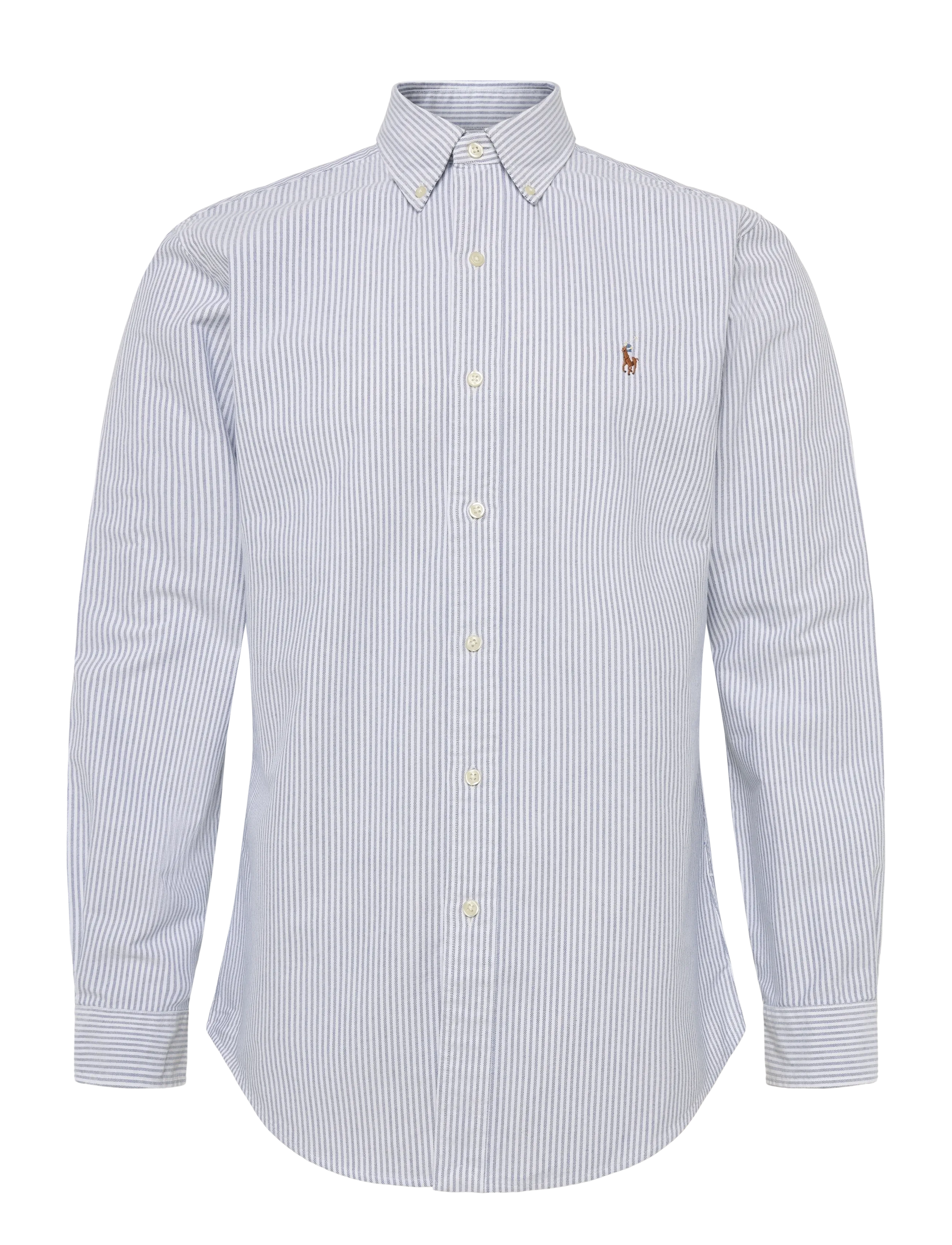 Polo Ralph Lauren - CLASSIC OXFORD-CUBDPPCS UNI STRIPE - gestreifte hemden - 6636a navy white - 1