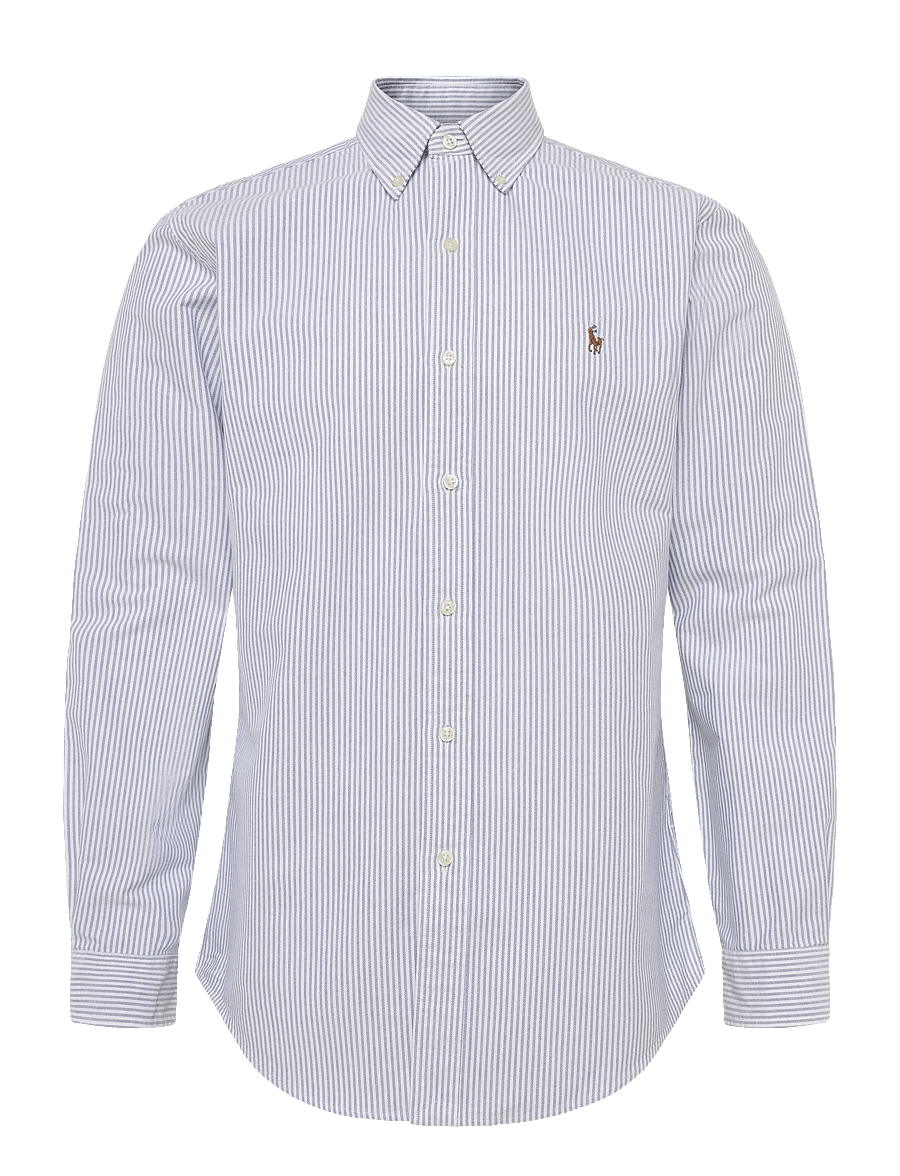 Polo Ralph Lauren - CLASSIC OXFORD-CUBDPPCS UNI STRIPE - gestreifte hemden - 6636a navy white - 1
