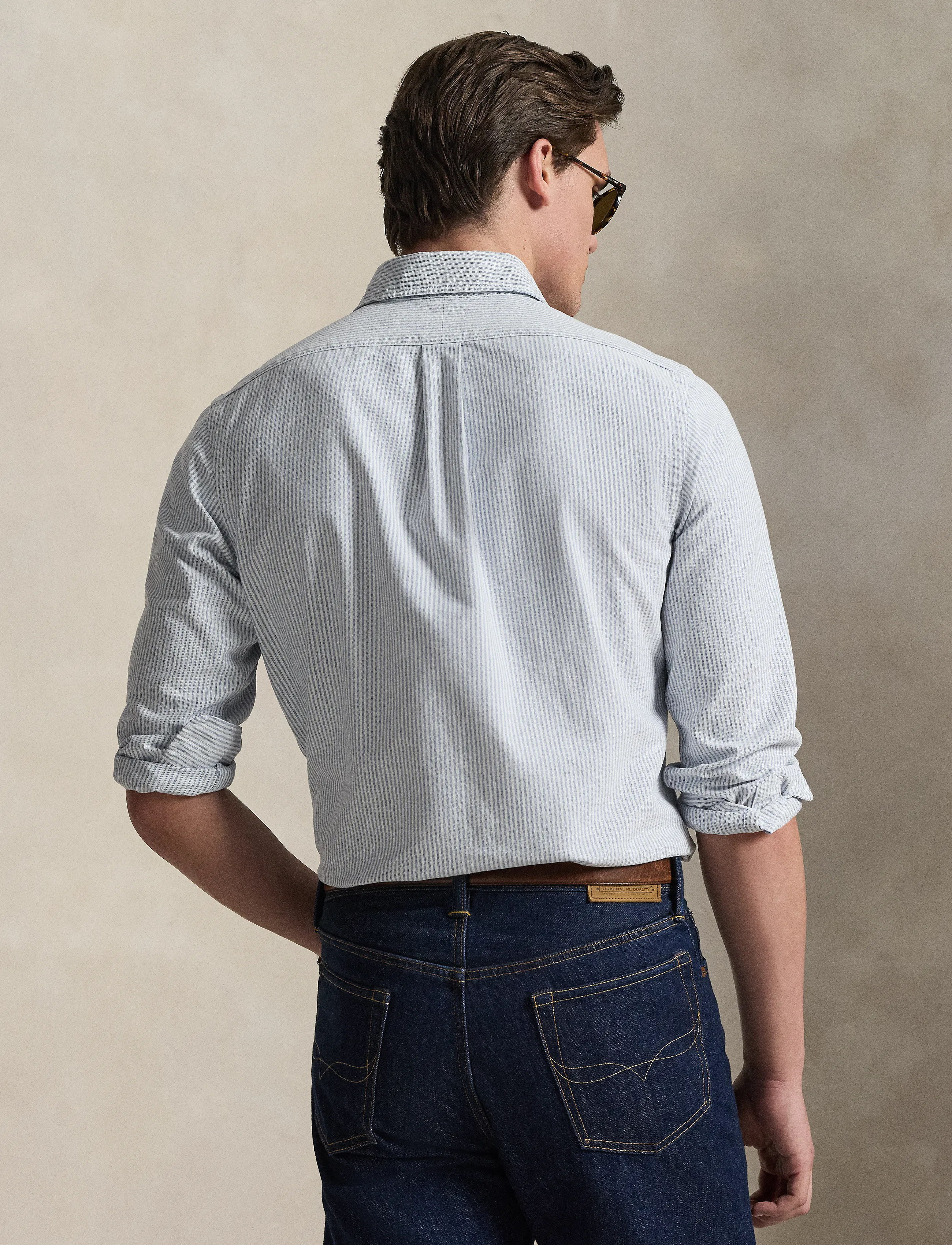 Polo Ralph Lauren - CLASSIC OXFORD-CUBDPPCS UNI STRIPE - gestreifte hemden - 6636a navy white - 3