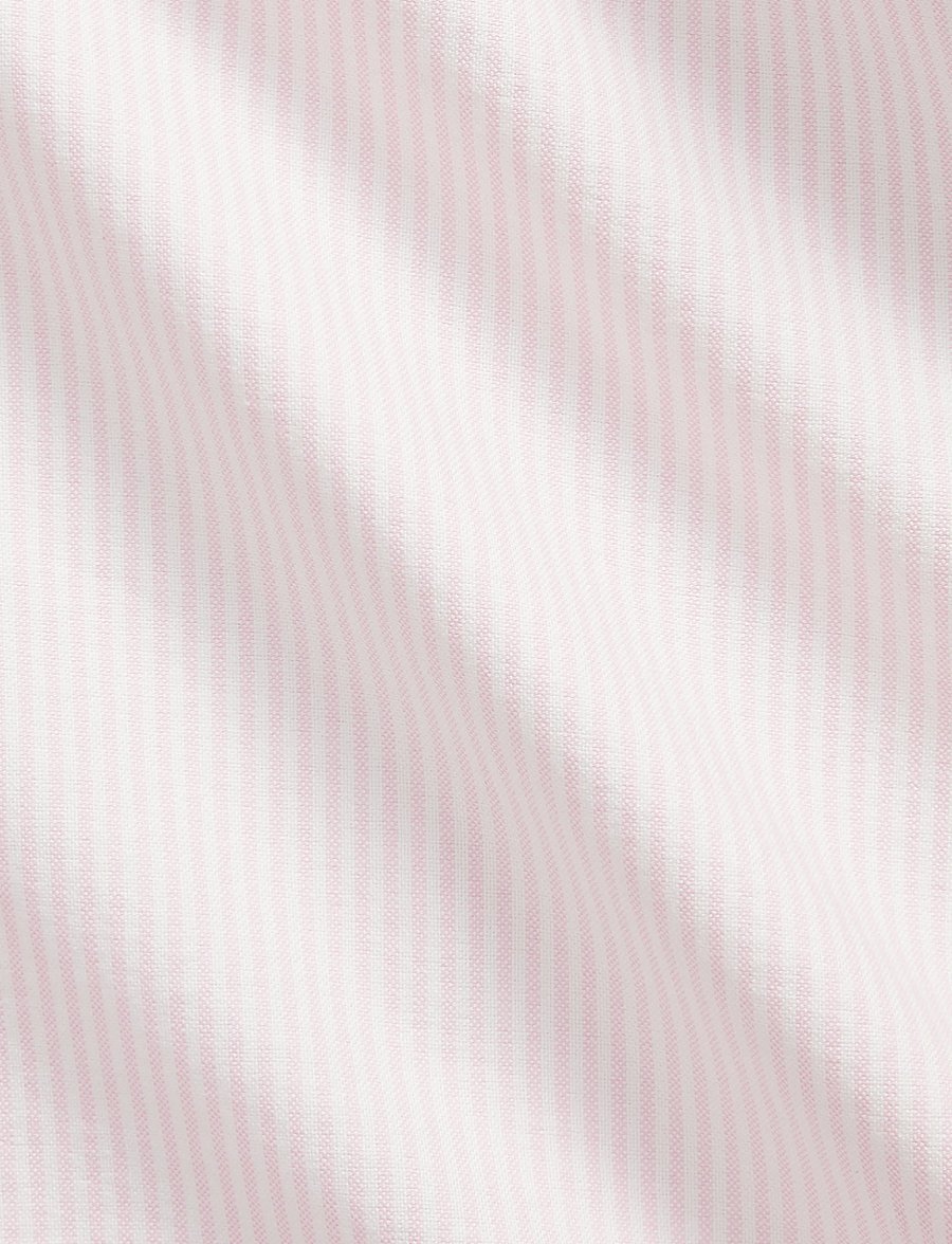 Polo Ralph Lauren - Custom Fit Striped Oxford Shirt - casual hemden - 6636b carmel pink - 5
