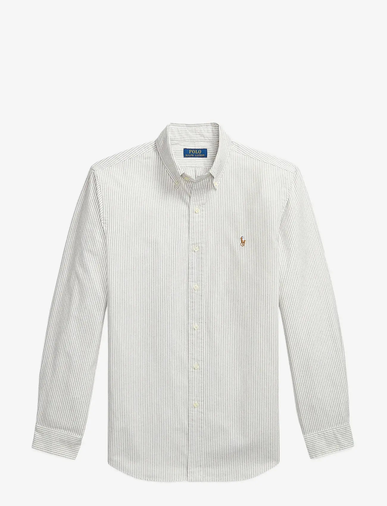 Polo Ralph Lauren - Custom Fit Striped Oxford Shirt - basic-hemden - 6636k pale russet - 1
