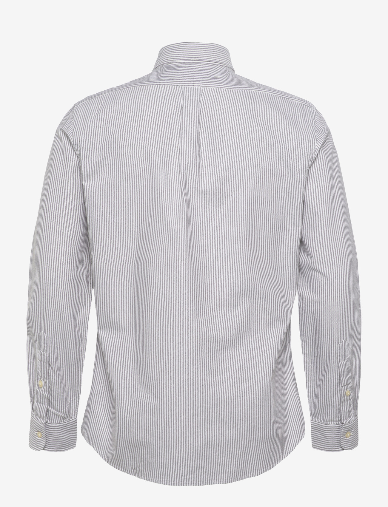 Polo Ralph Lauren - Custom Fit Striped Oxford Shirt - stribede skjorter - 6636q nutmeg brow - 1