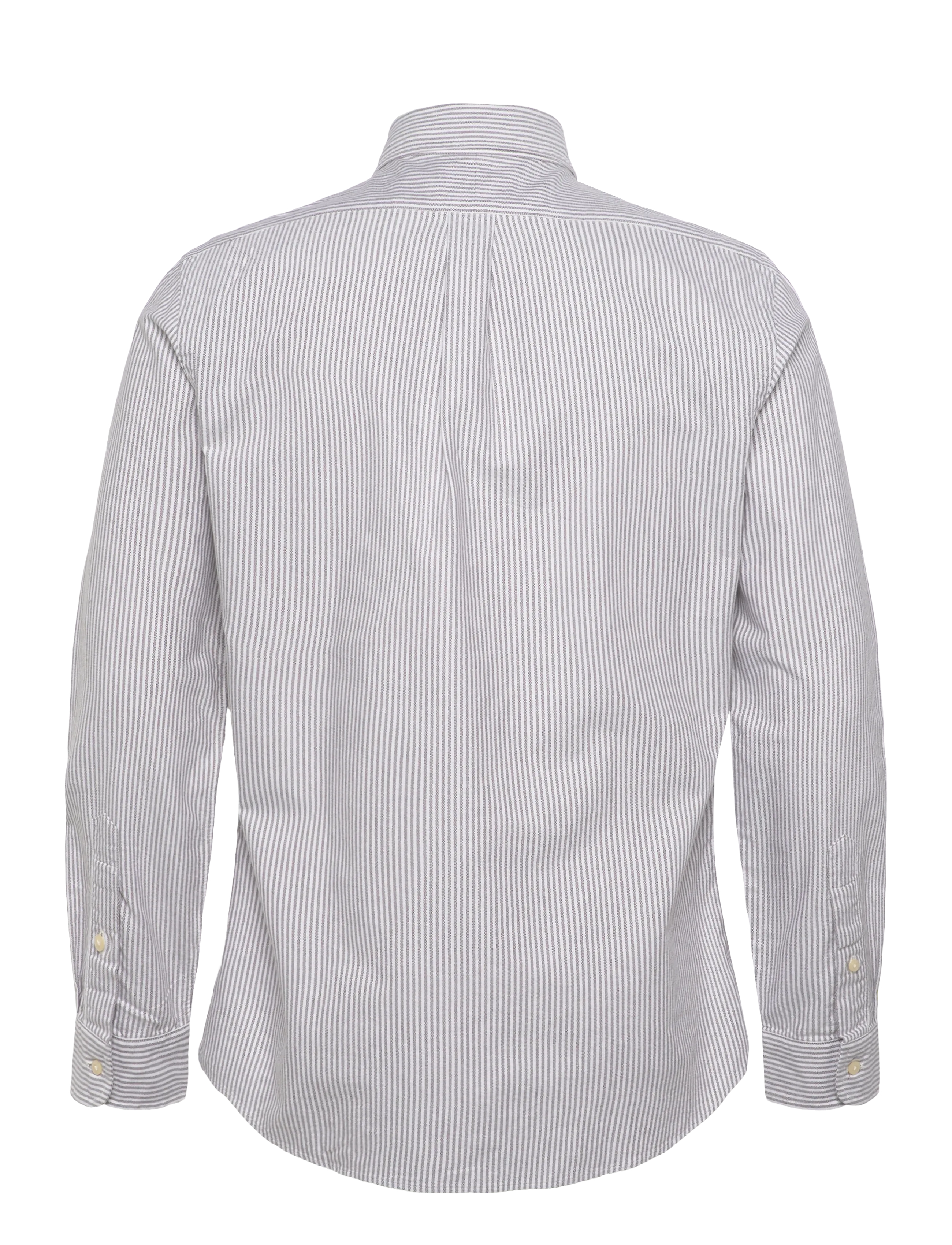 Polo Ralph Lauren - Custom Fit Striped Oxford Shirt - triibulised särgid - 6636q nutmeg brow - 1