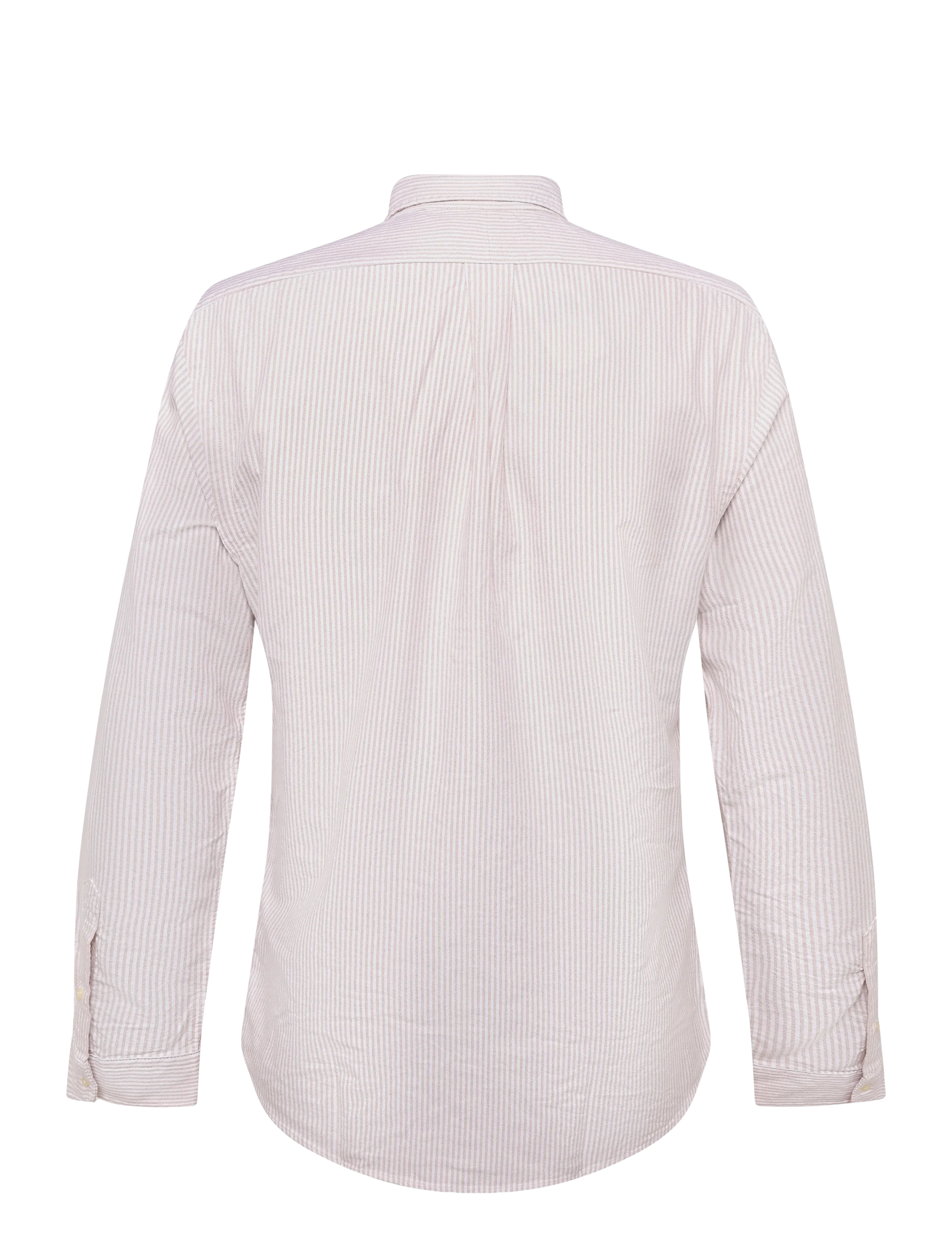 Polo Ralph Lauren - Custom Fit Striped Oxford Shirt - randiga skjortor - 6636s classic cam - 2