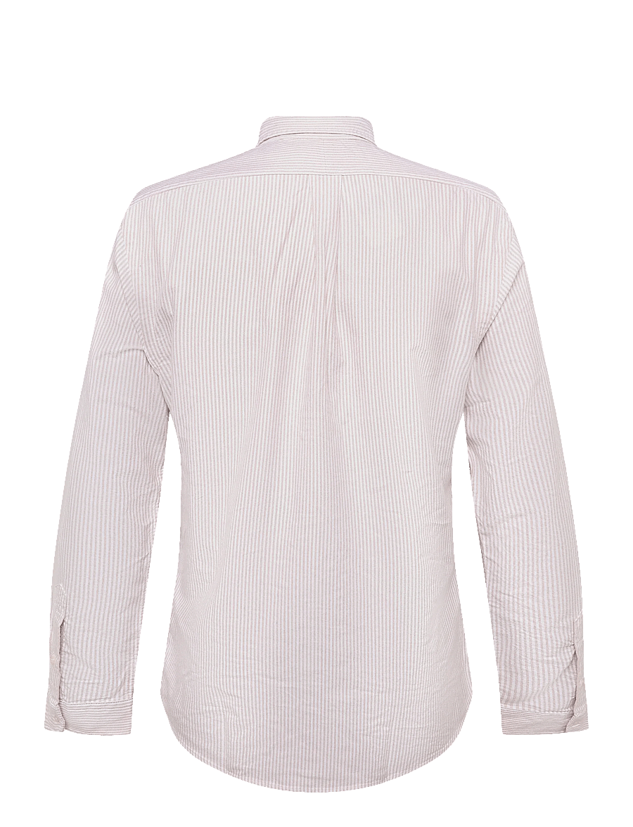 Polo Ralph Lauren - Custom Fit Striped Oxford Shirt - randiga skjortor - 6636s classic cam - 2