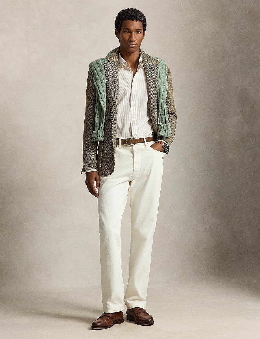 Polo Ralph Lauren - Custom Fit Striped Oxford Shirt - randiga skjortor - 6636s classic cam - 4